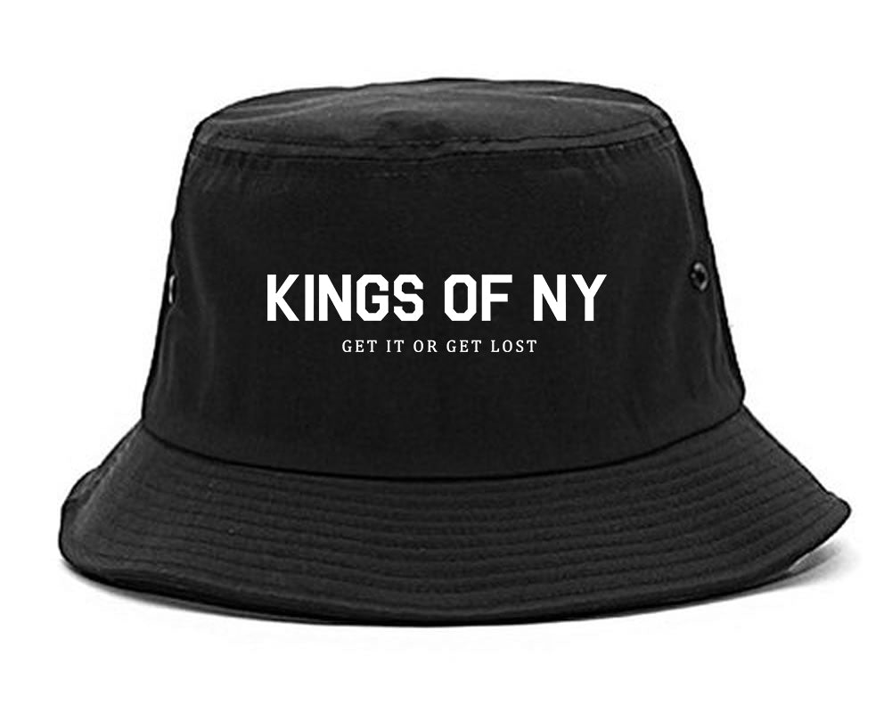 Get It Or Get Lost Mens Bucket Hat Black