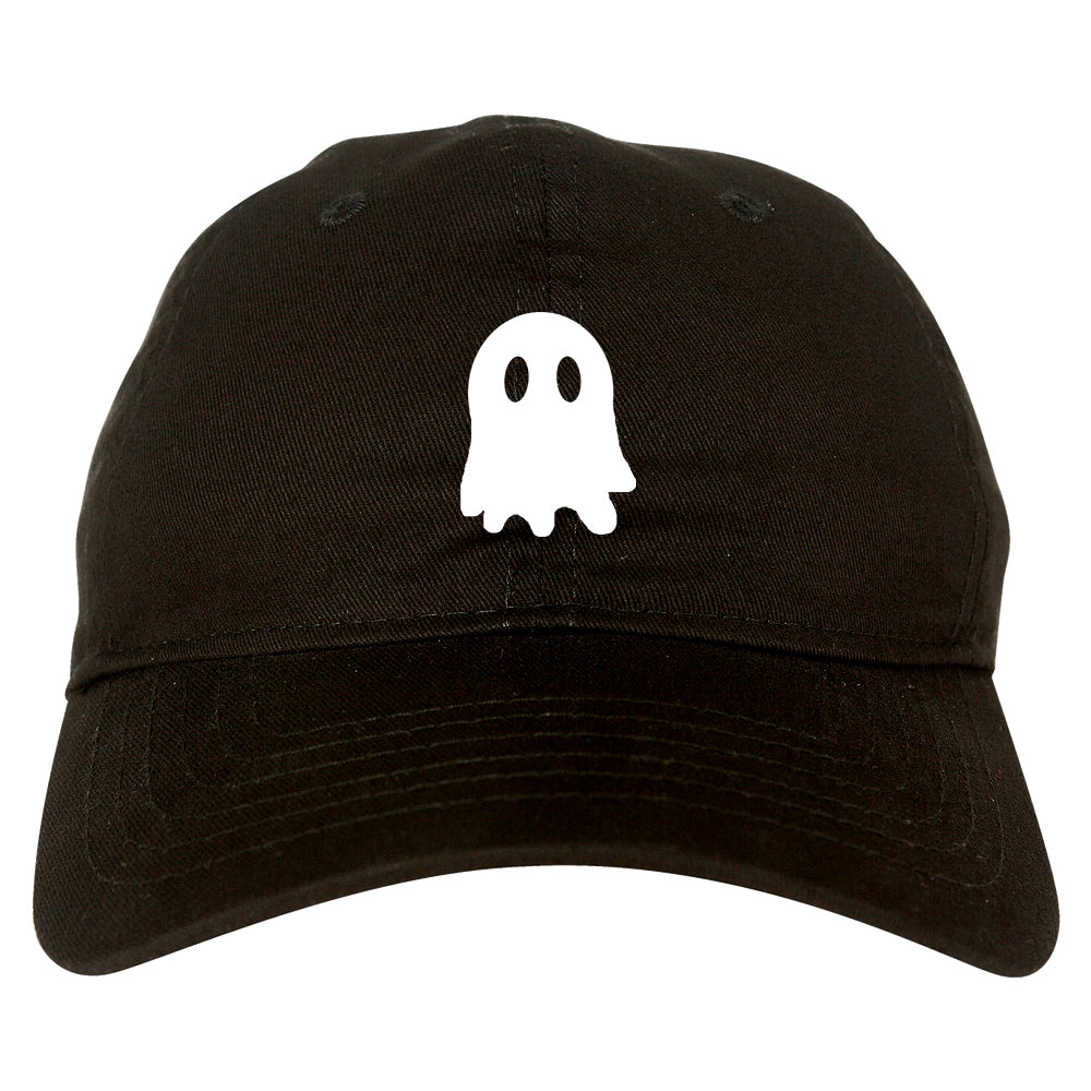Ghost Black Dad Hat