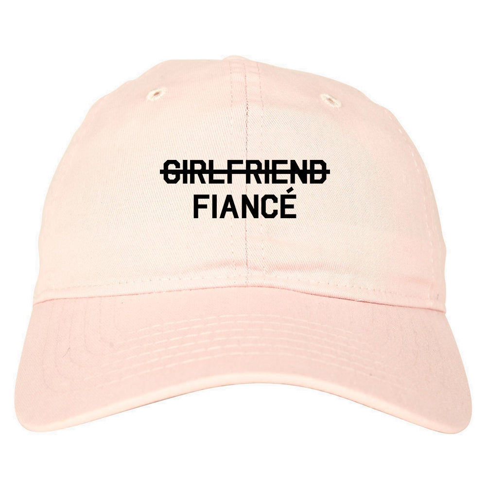 Girlfriend_Fiance_Engagement Pink Dad Hat
