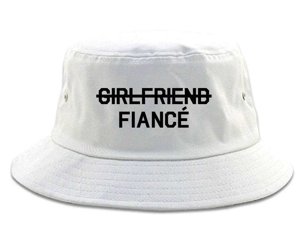 Girlfriend_Fiance_Engagement White Bucket Hat