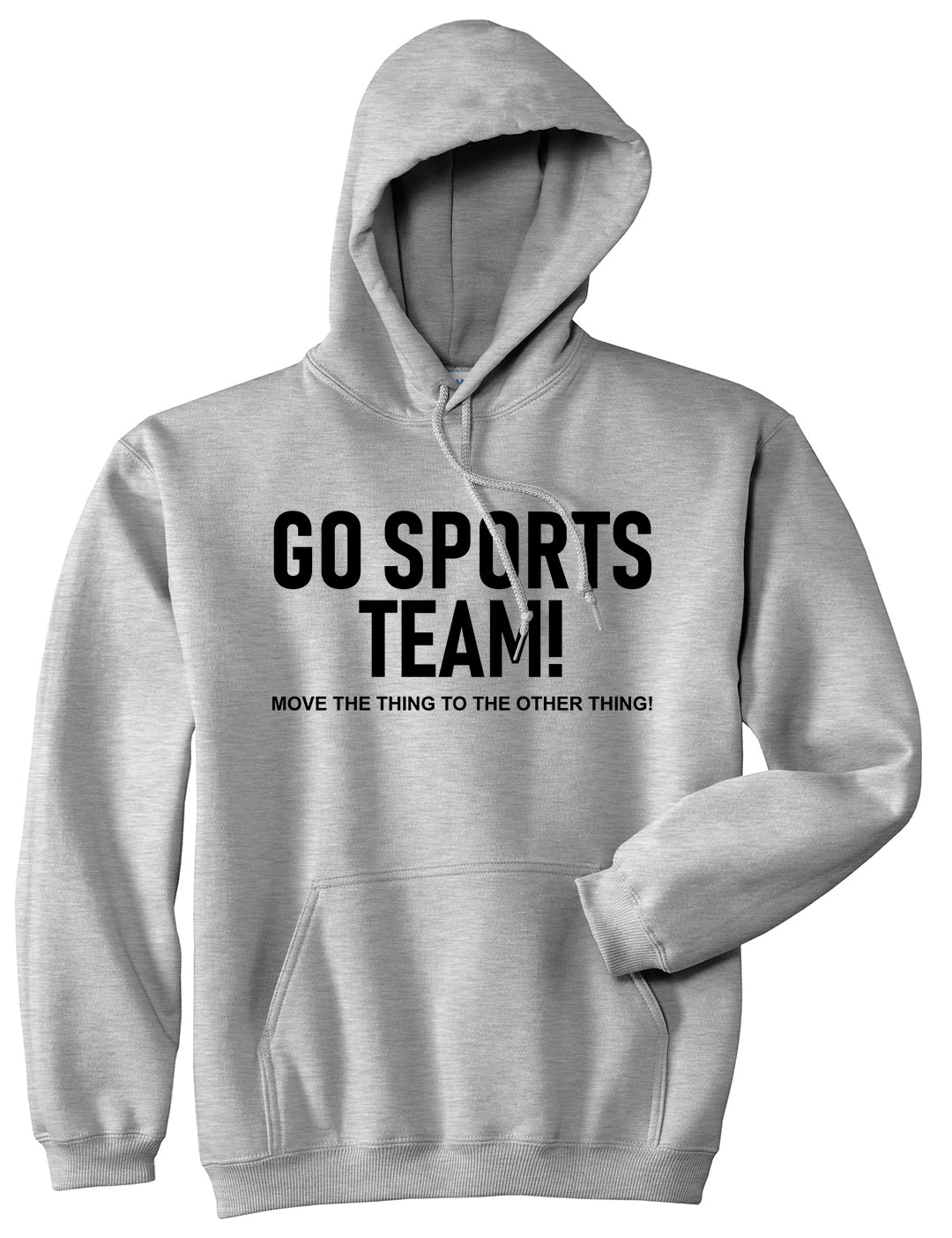 Kings of NY Go Sports Team Funny Mens T-Shirt Grey / Large