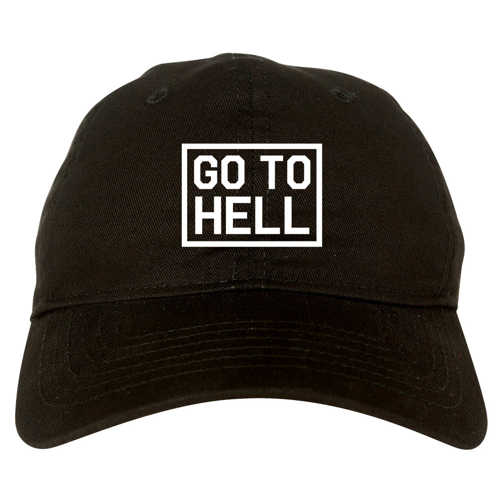 Go_To_Hell Black Dad Hat