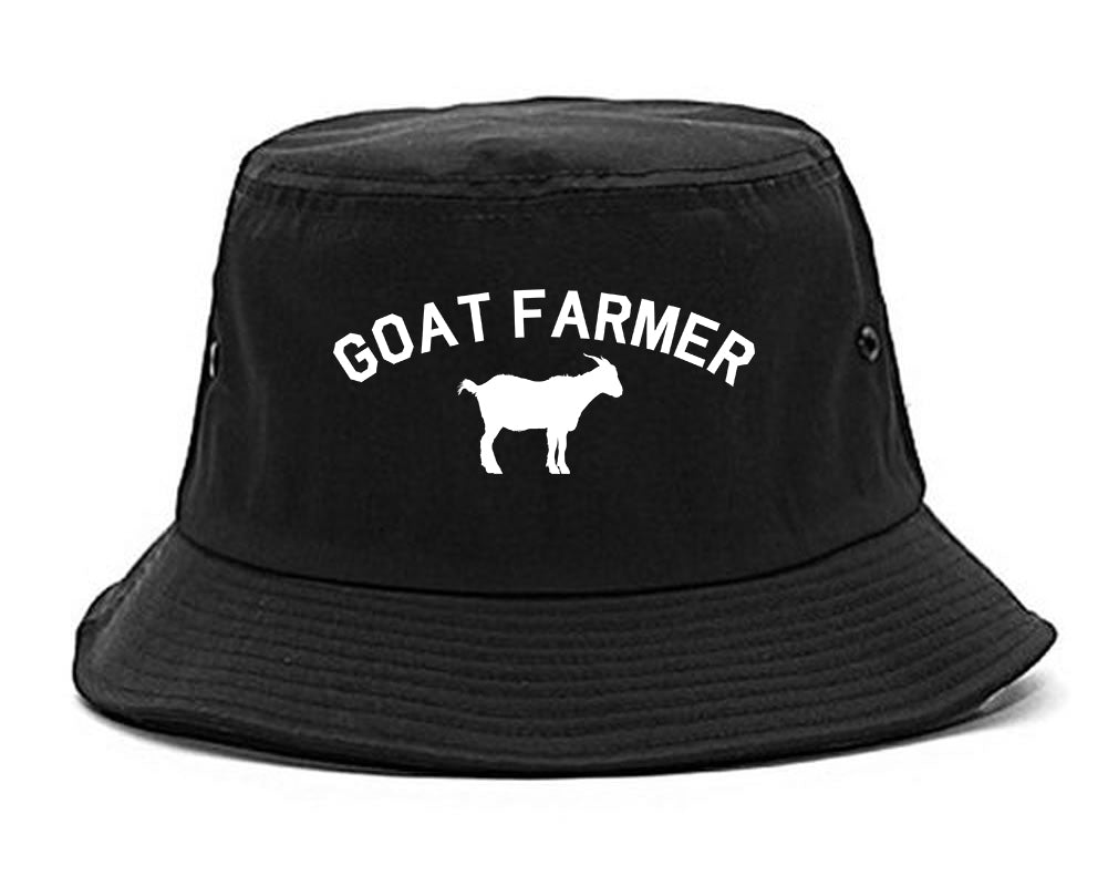 Goat_Farmer Black Bucket Hat