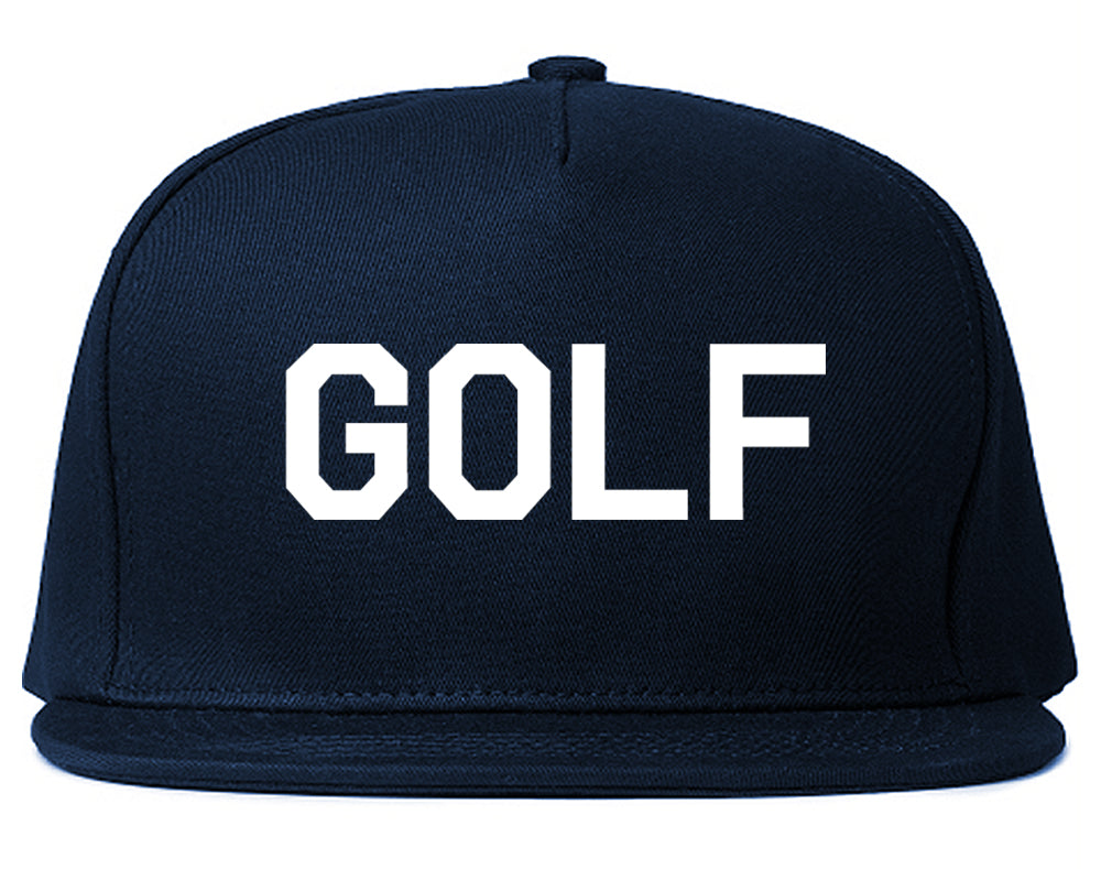 Golf_Sport Navy Blue Snapback Hat
