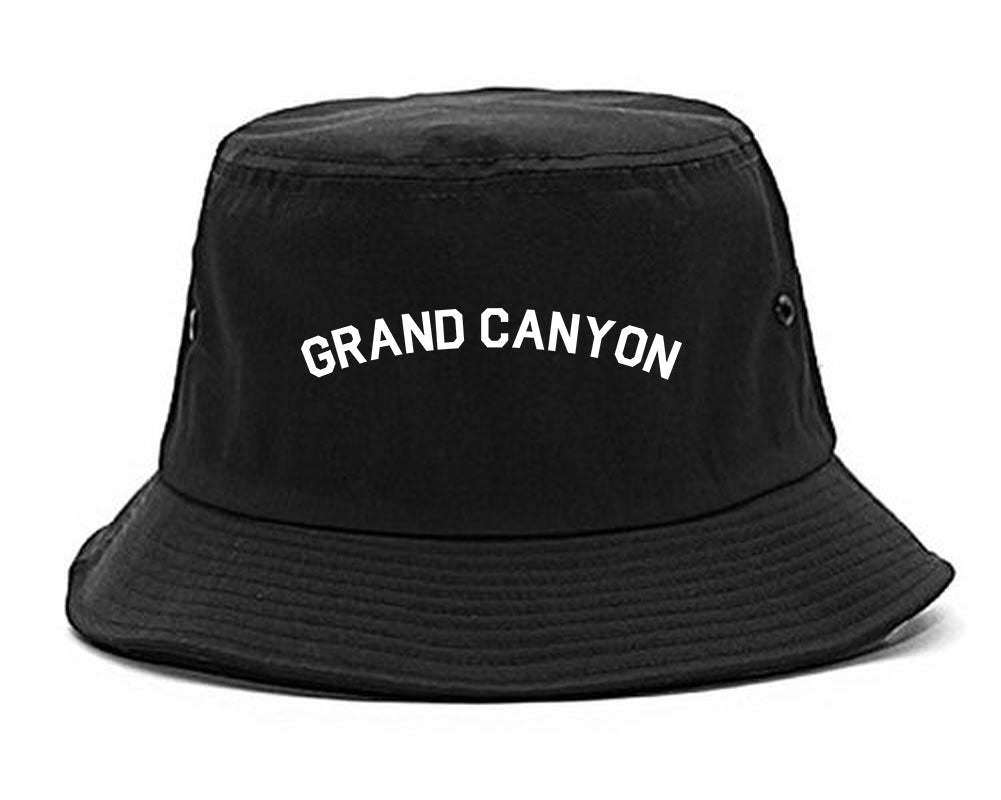 Grand_Canyon Black Bucket Hat