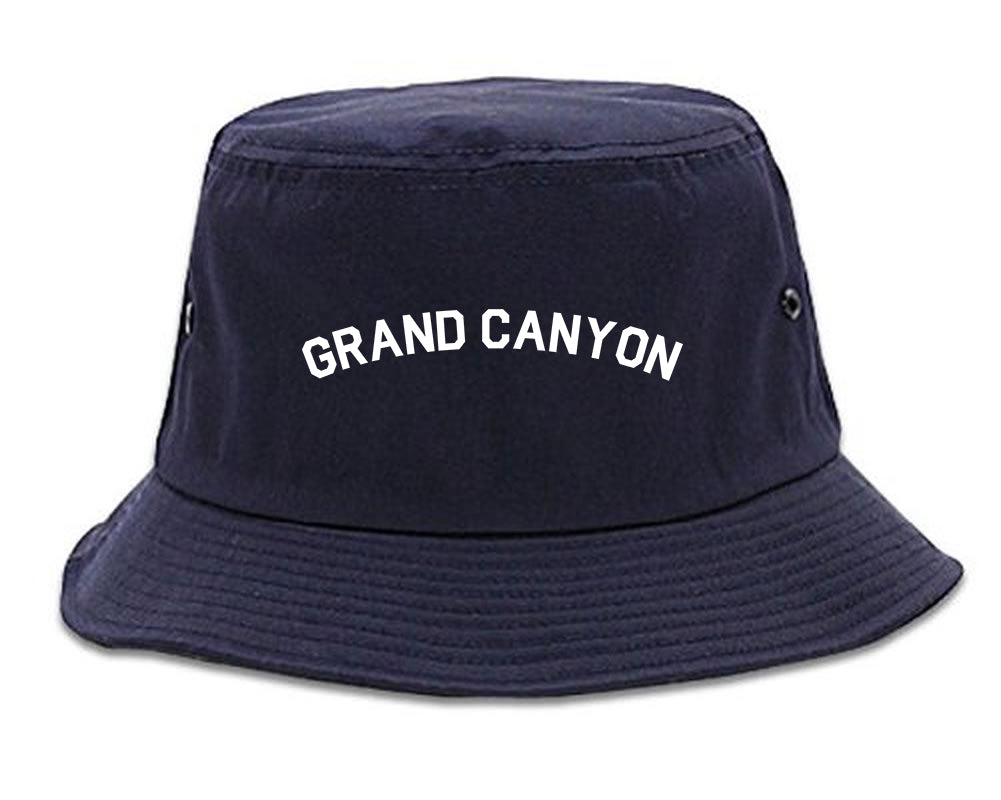 Grand_Canyon Navy Blue Bucket Hat