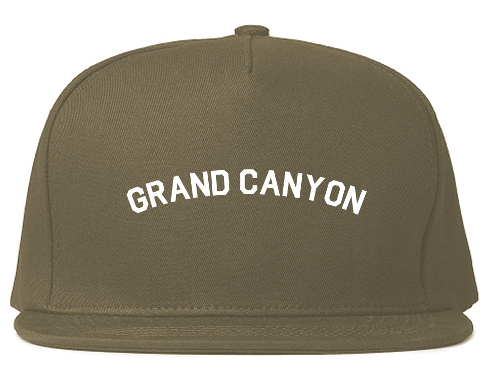 Grand_Canyon Grey Snapback Hat
