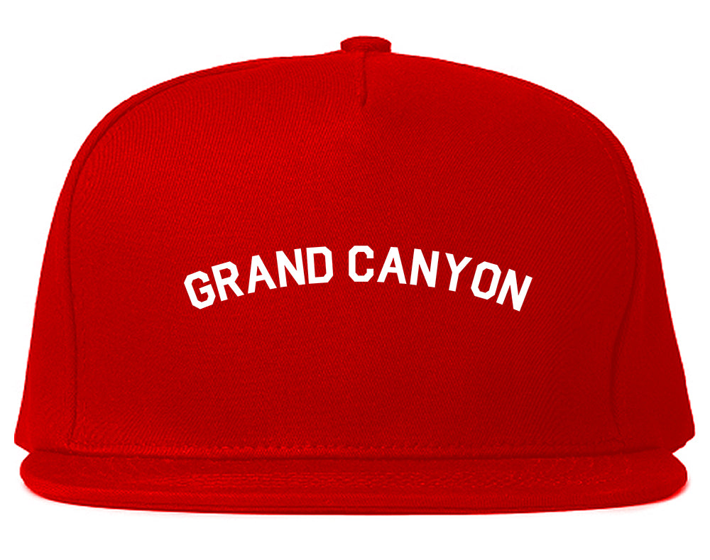 Grand_Canyon Red Snapback Hat