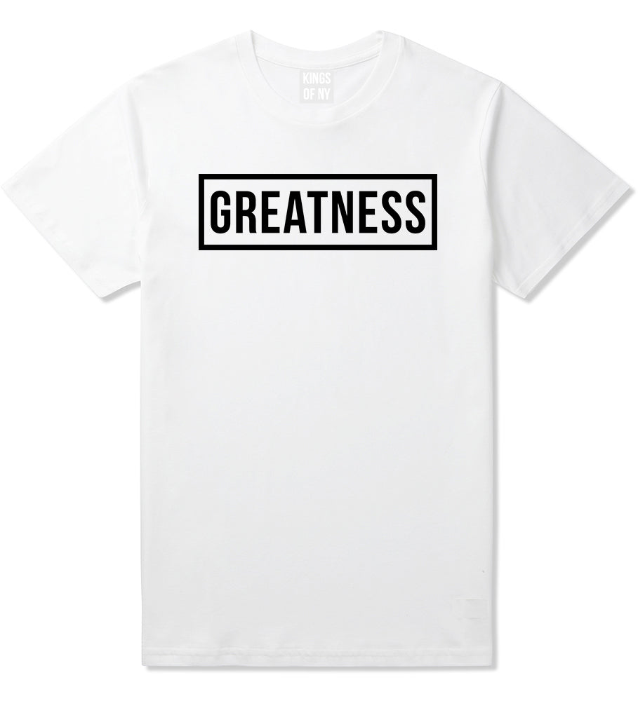 Greatness Box Mens T-Shirt White