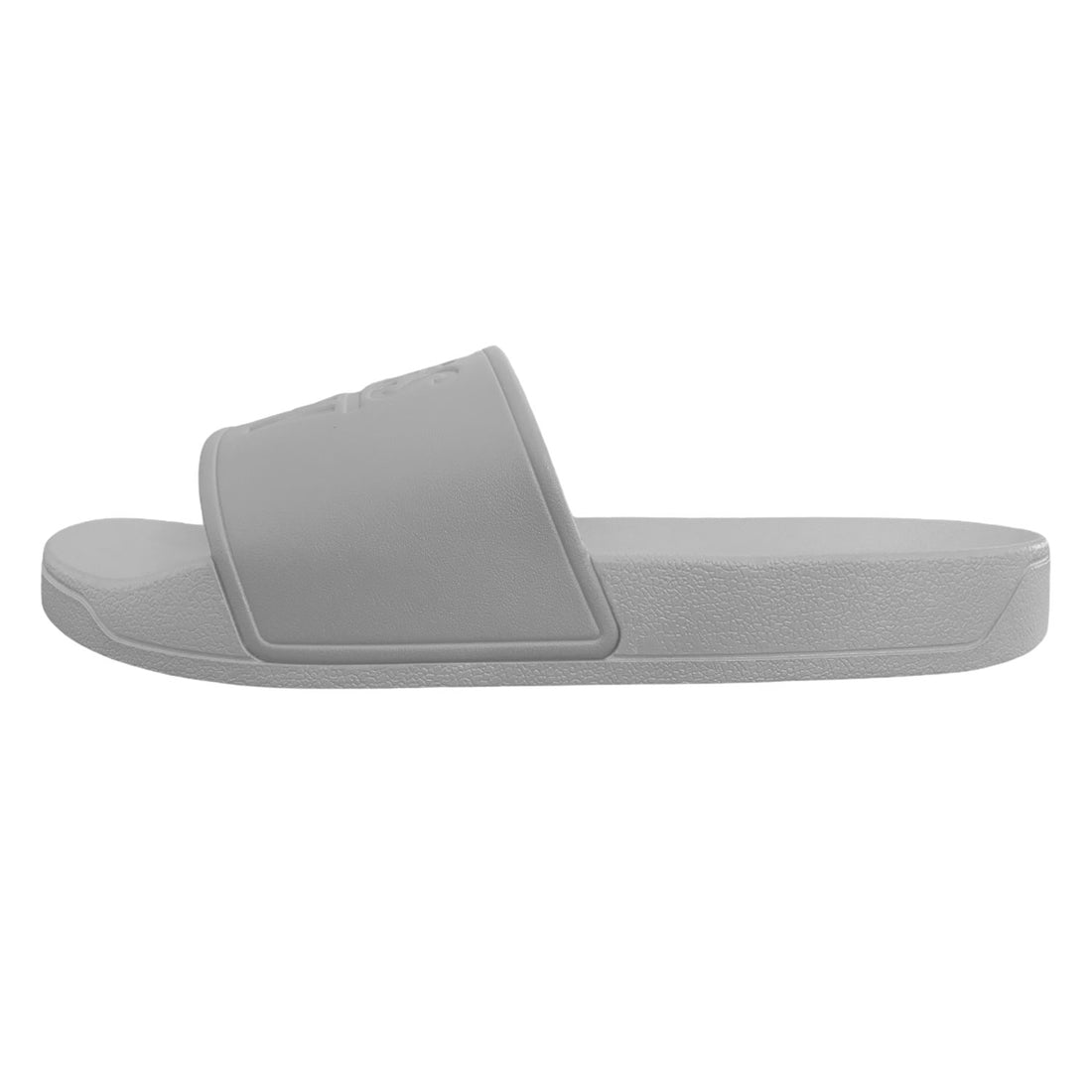 Grey Kings Of NY Logo Mens Slide Sandals