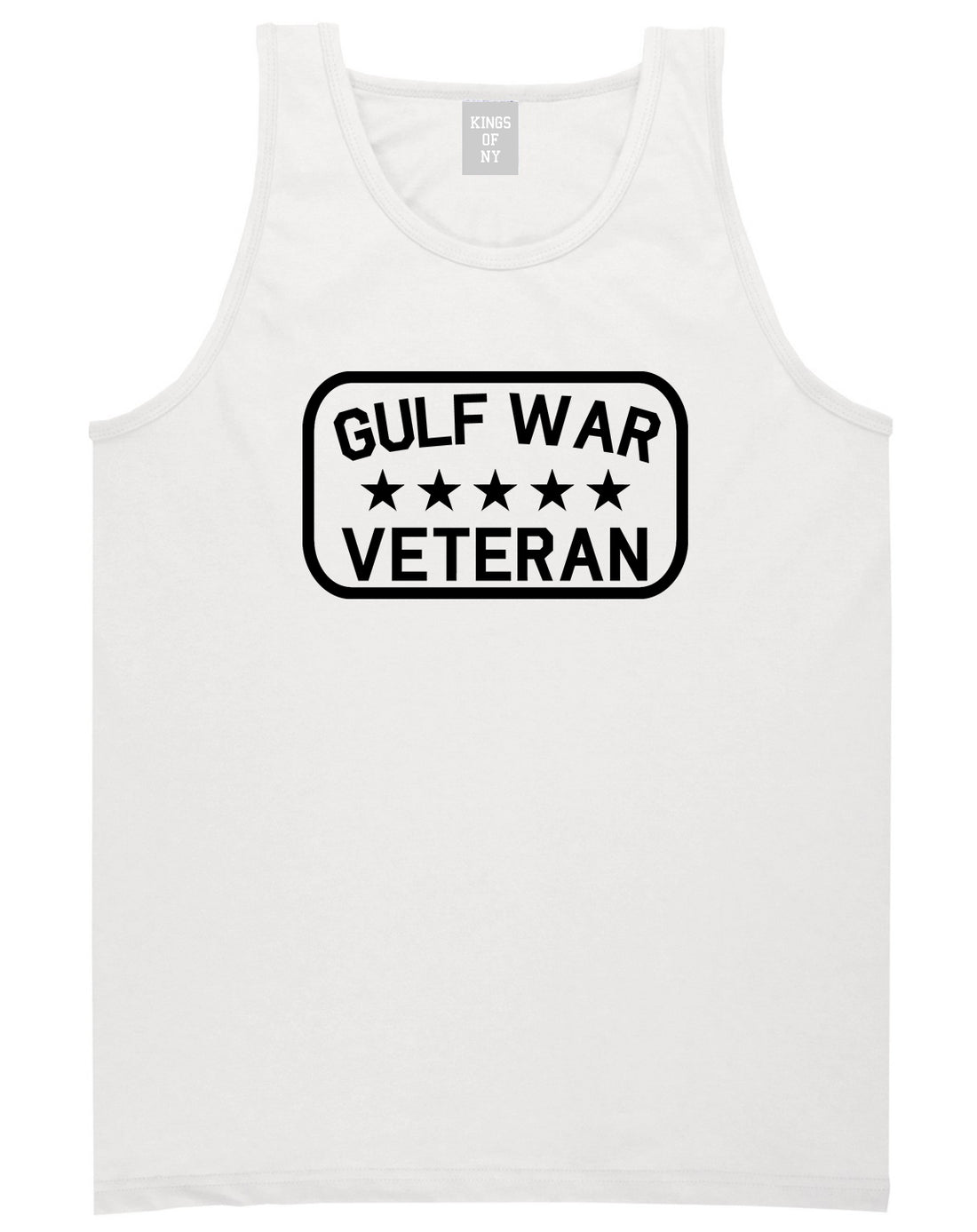 Gulf War Veteran Mens Tank Top Shirt White
