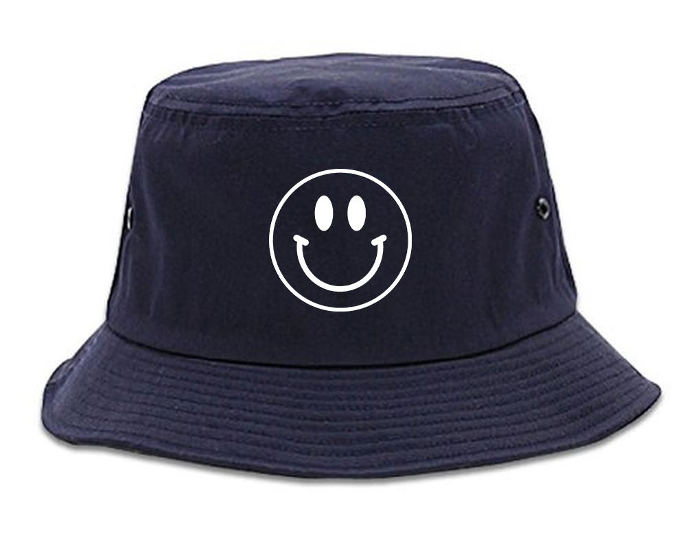 Happy Face Smiley Emoji Bucket Hat