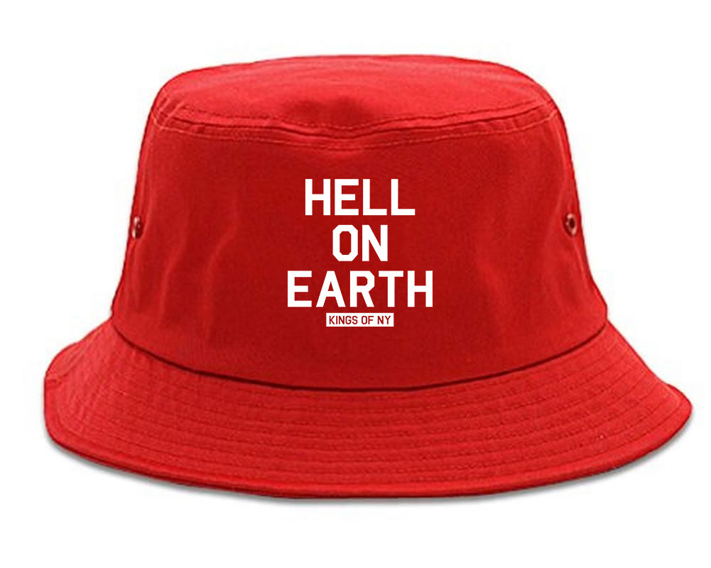 Hell On Earth Mobb Mens Snapback Hat Red