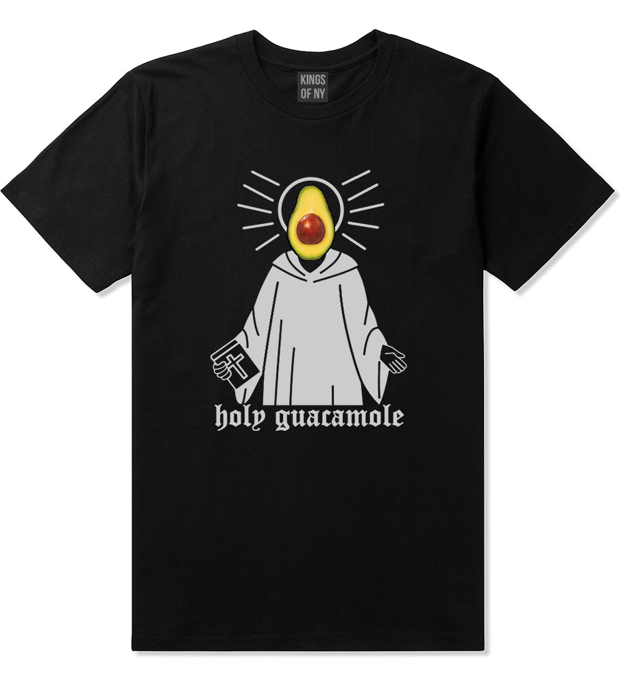 Holy Guacamole Funny Mens T Shirt Black