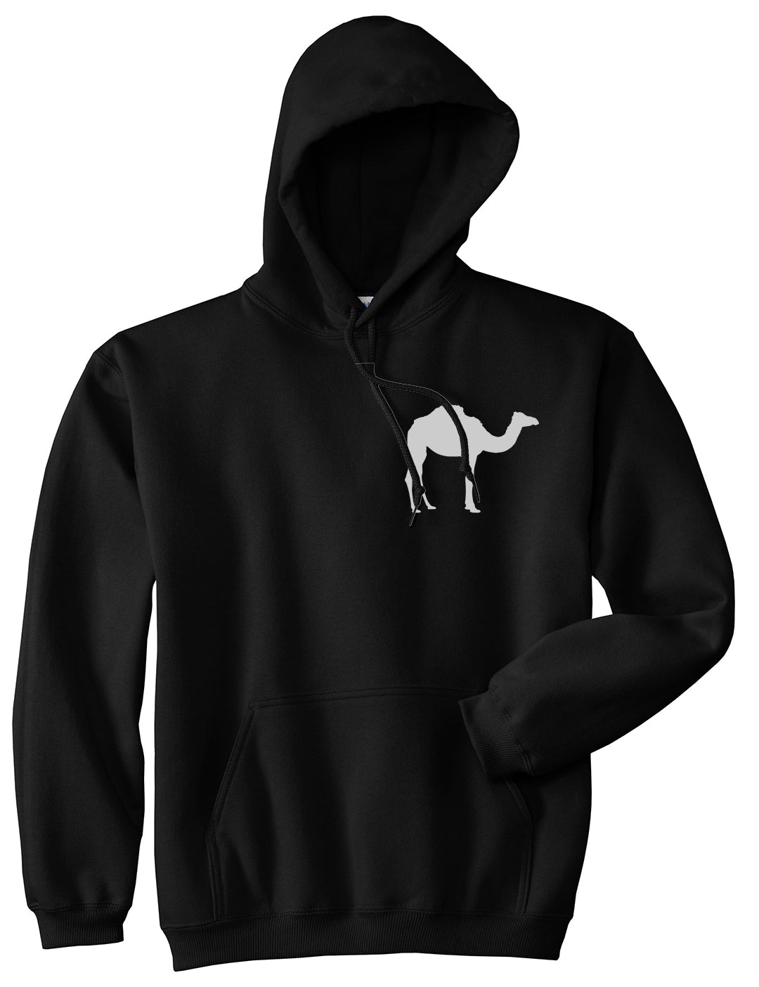 Hump Day Camel Chest Black Pullover Hoodie by Kings Of NY