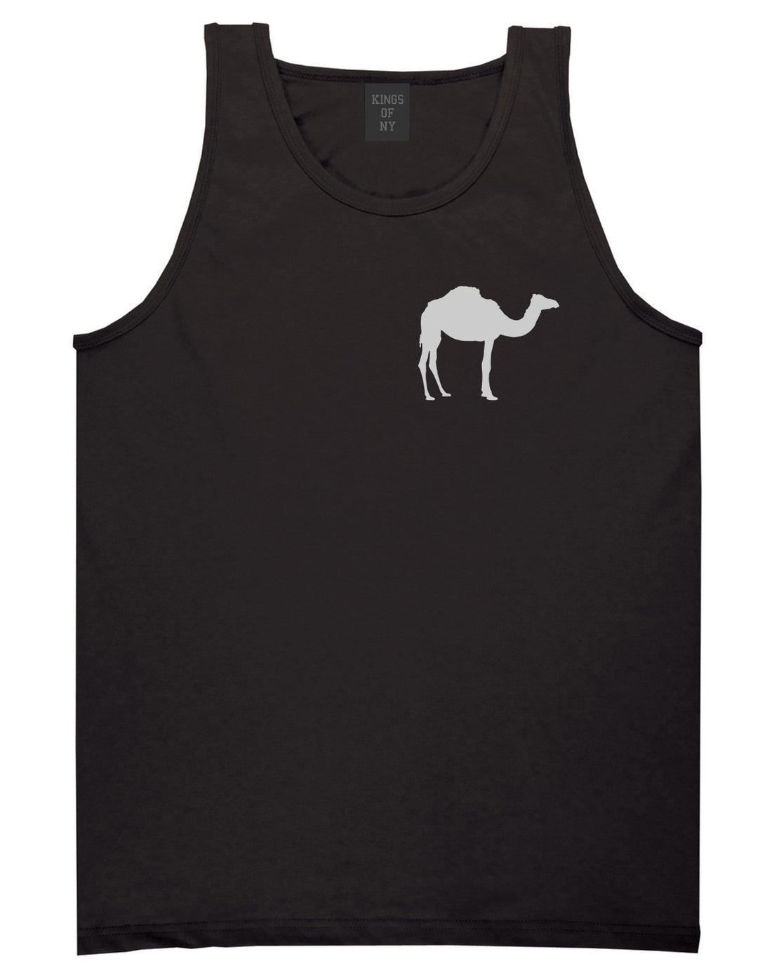 Hump Day Camel Chest Black Tank Top Shirt by Kings Of NY