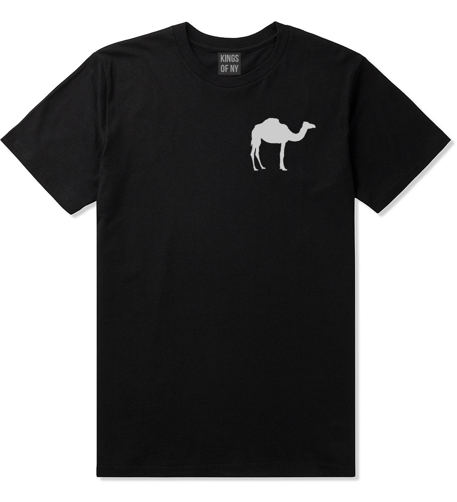 Hump Day Camel Chest Black T-Shirt by Kings Of NY