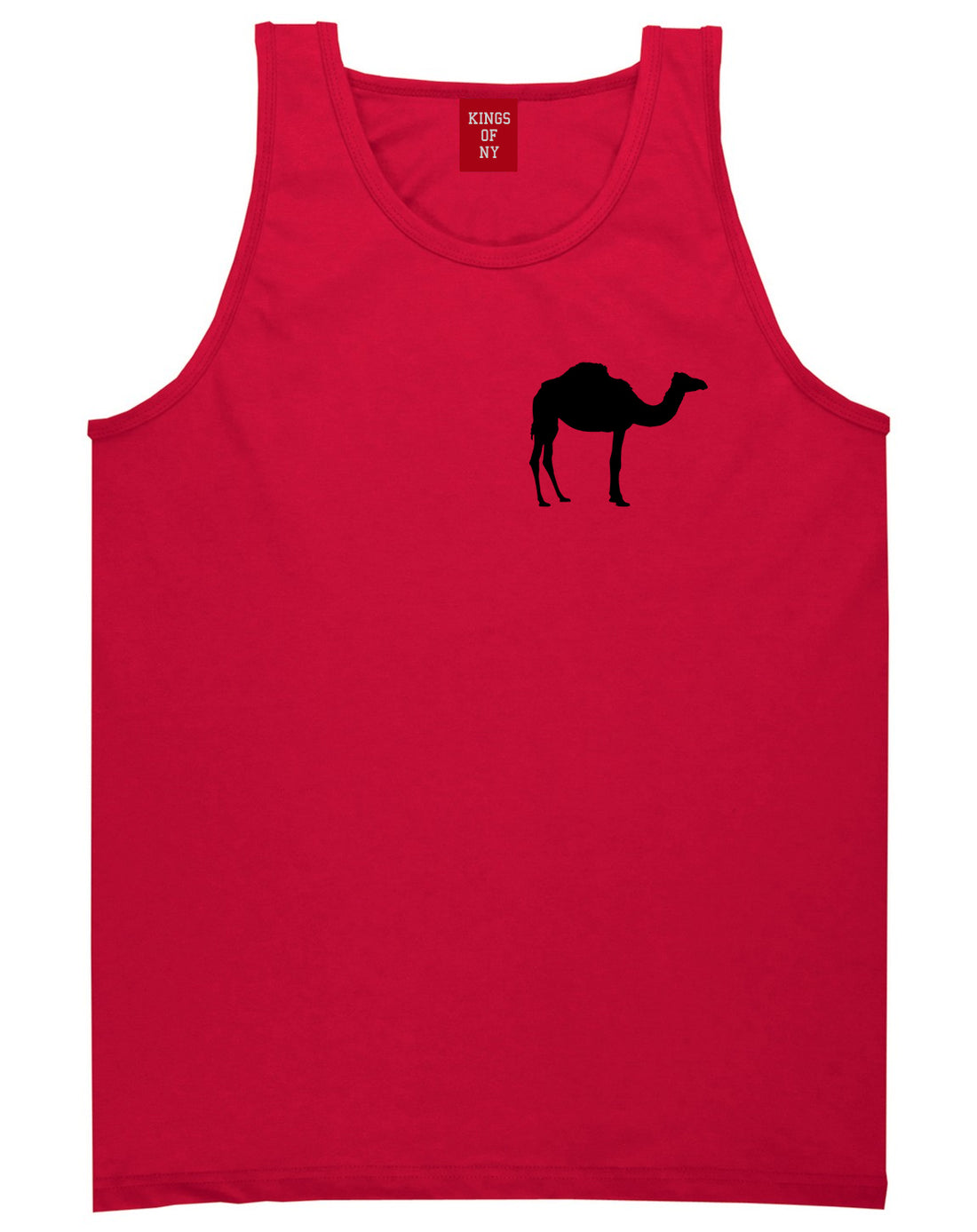 Hump Day Camel Chest Red Tank Top Shirt by Kings Of NY