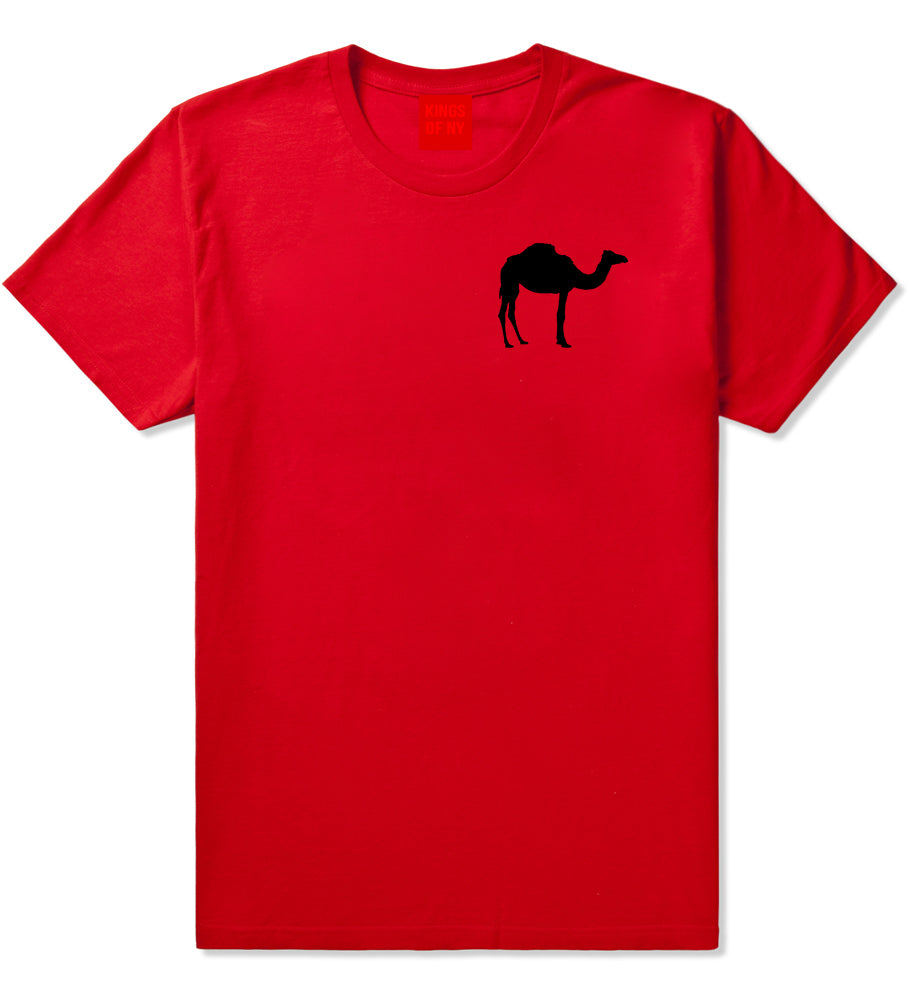 Hump Day Camel Chest Red T-Shirt by Kings Of NY