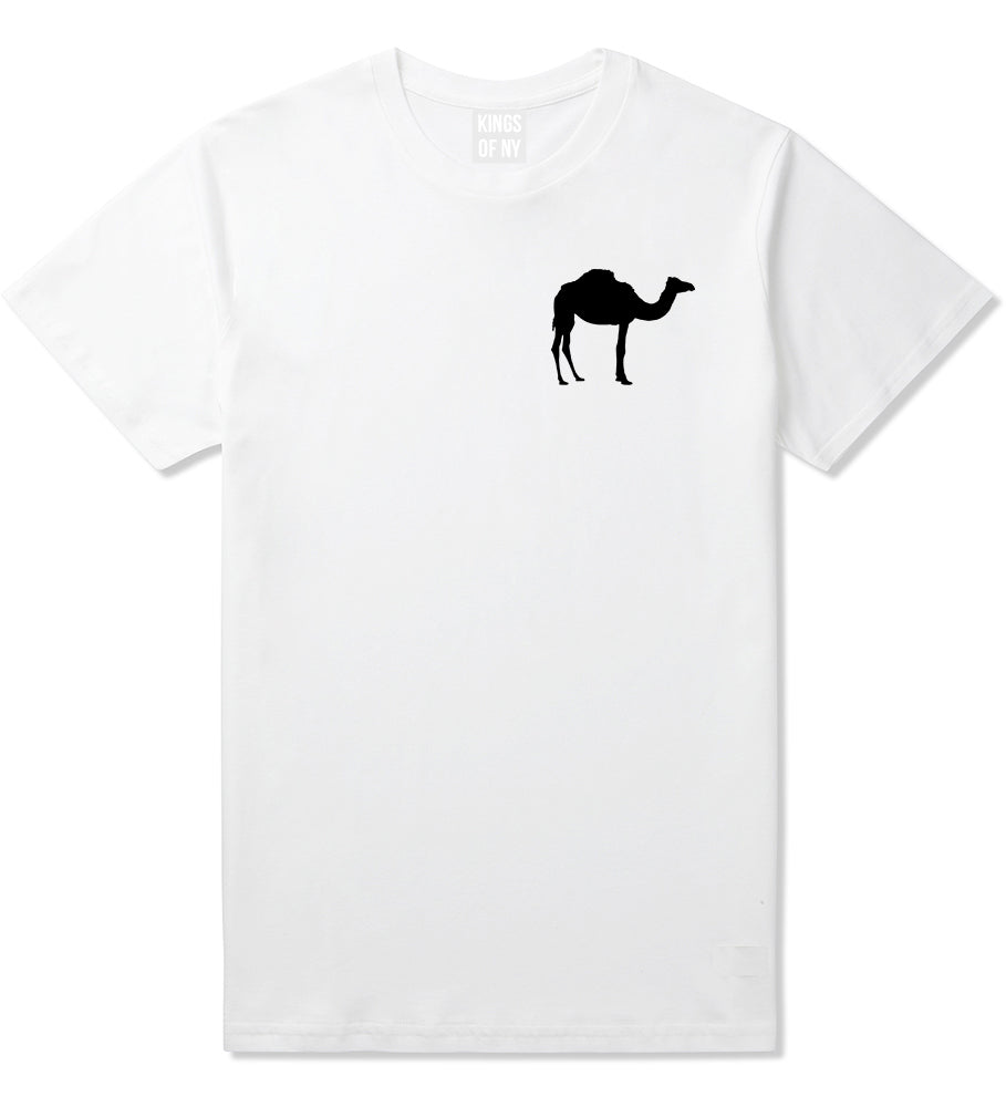 Hump Day Camel Chest White T-Shirt by Kings Of NY