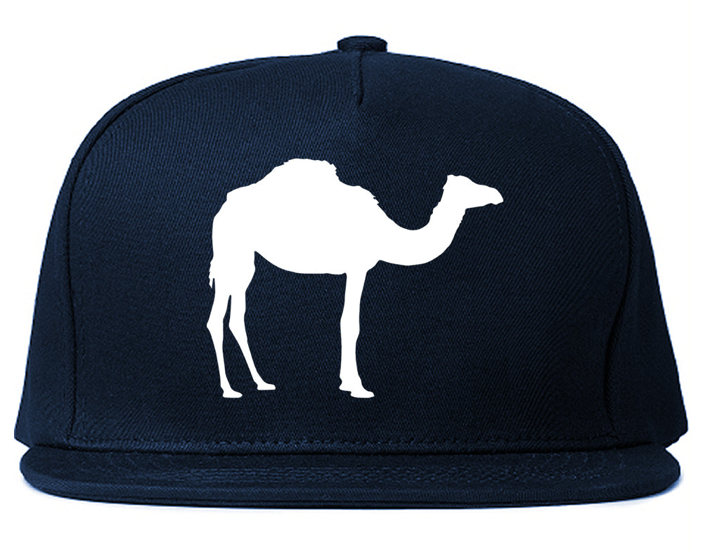 Hump Day Camel Chest Snapback Hat Blue