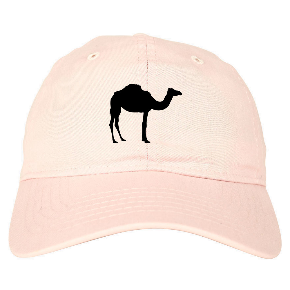 Hump Day Camel Chest Dad Hat Baseball Cap Pink