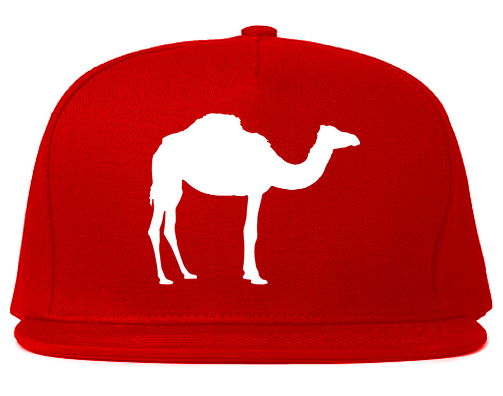Hump Day Camel Chest Snapback Hat Red