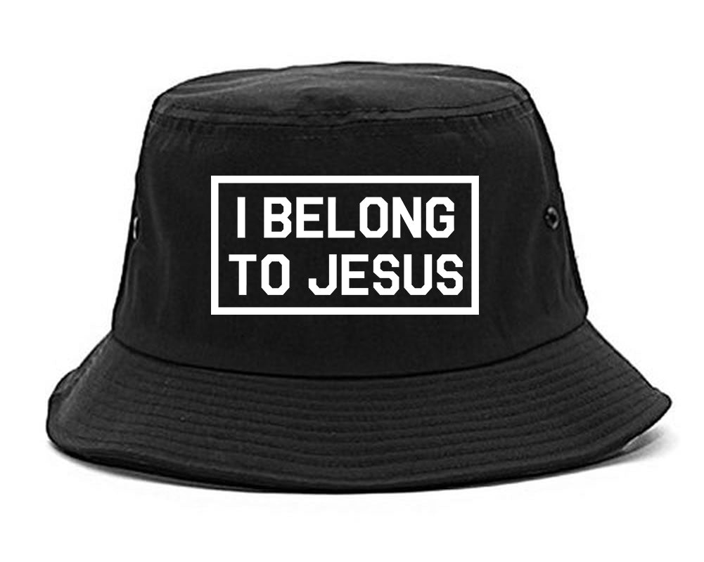 I Belong To Jesus Mens Snapback Hat Black