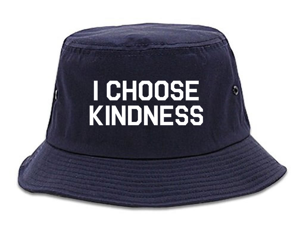 I Choose Kindness Anti Bullying Mens Snapback Hat Navy Blue