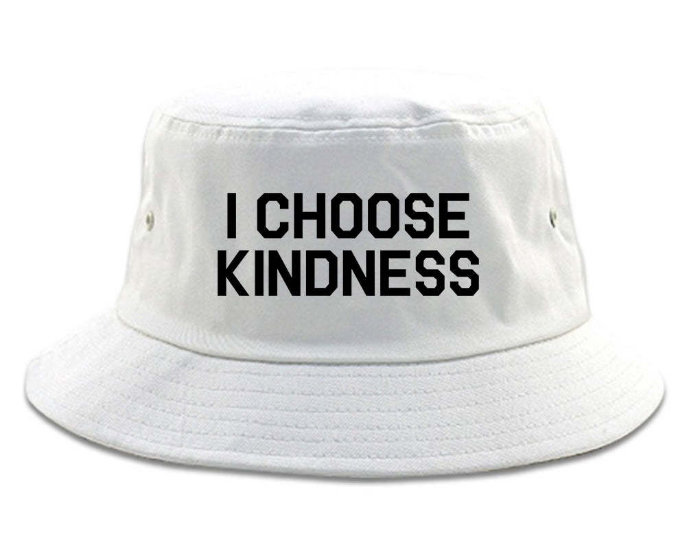 I Choose Kindness Anti Bullying Mens Snapback Hat White