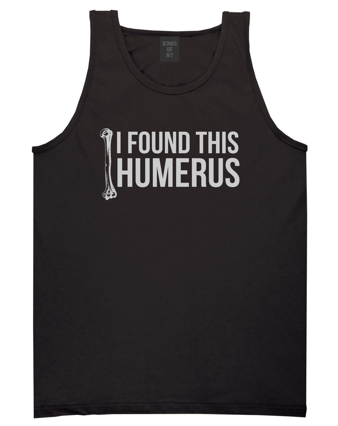 I Found This Humerus Funny Dad Joke Mens Tank Top T-Shirt Black