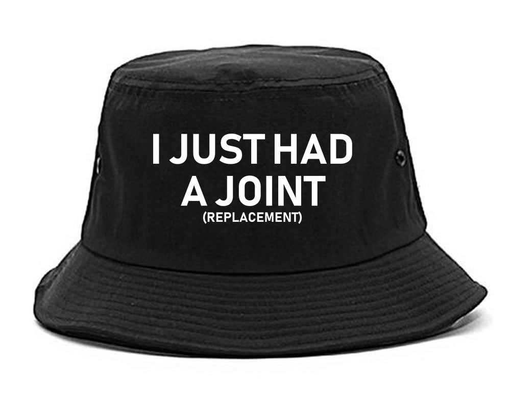 I Just Had A Joint Funny Hip Shoulder Knee Surgery Mens Bucket Hat Black