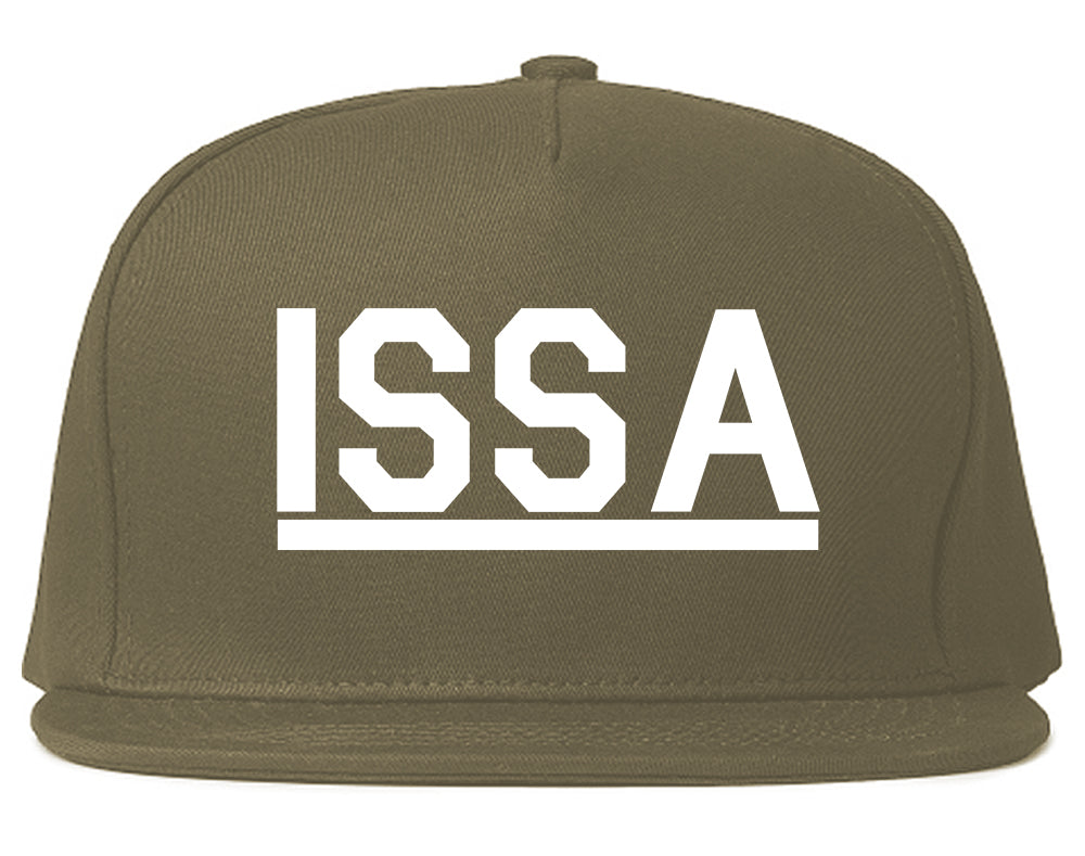 ISSA Snapback Hat Grey