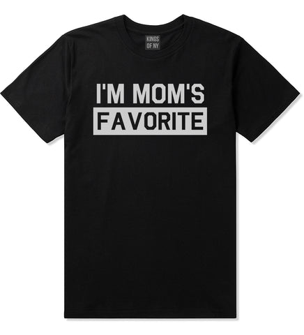 Im Moms Favorite Funny Son Mens T-Shirt Black