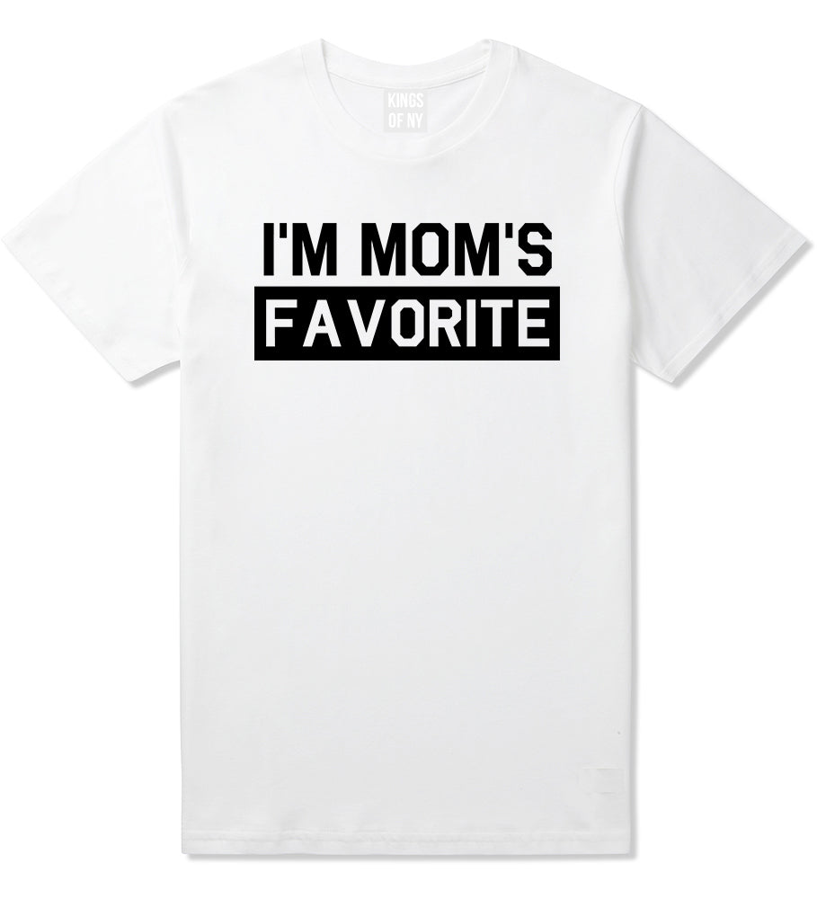 Im Moms Favorite Funny Son Mens T-Shirt White