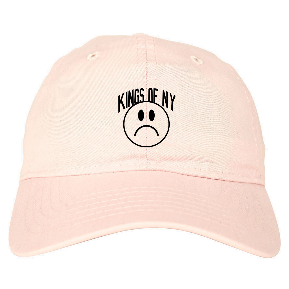 Im Upset Sad Face Mens Dad Hat Baseball Cap Pink