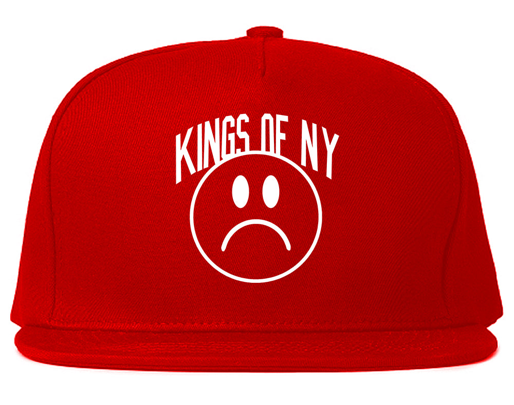 Im Upset Sad Face Mens Snapback Hat Red