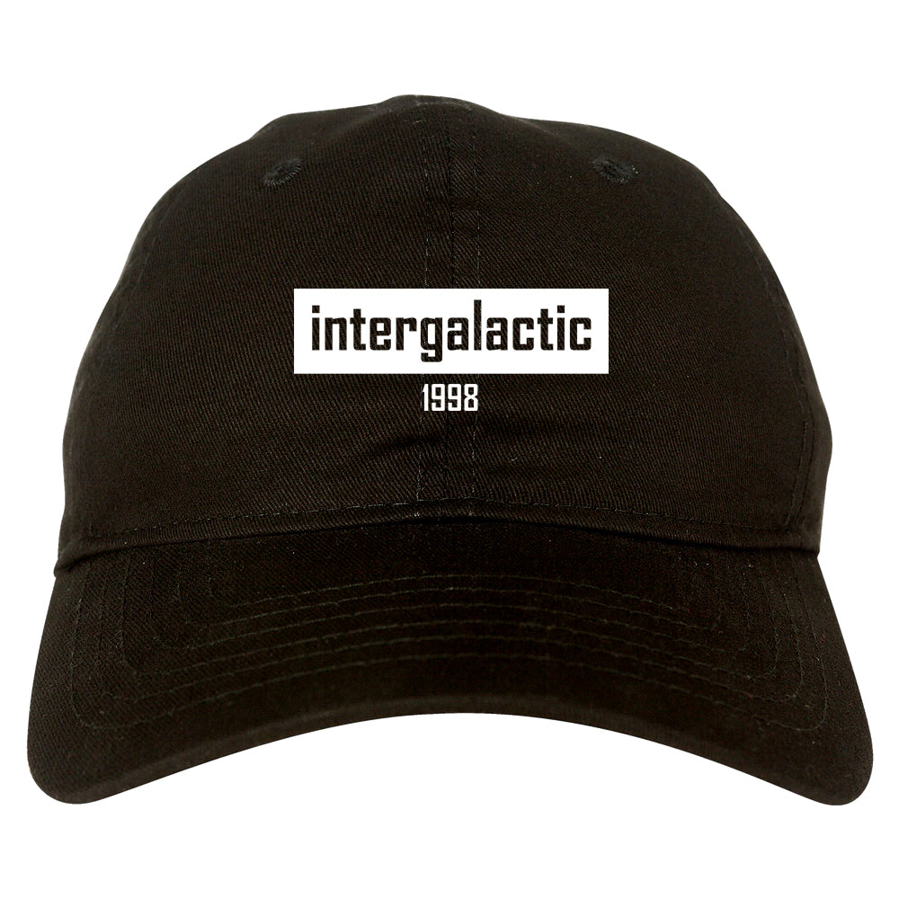 Intergalactic 1998 Hiphop Mens Dad Hat Baseball Cap Black