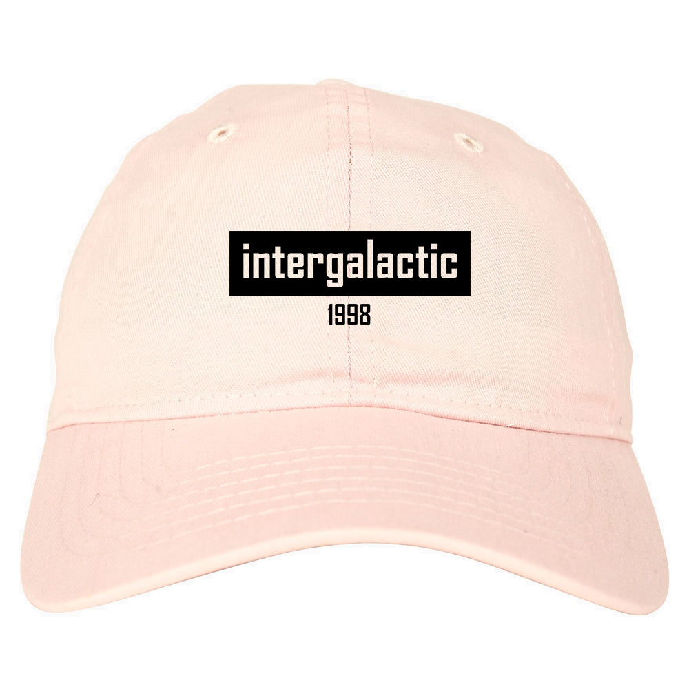 Intergalactic 1998 Hiphop Mens Dad Hat Baseball Cap Pink