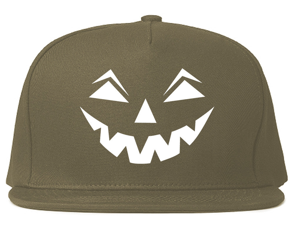Jack-o-lantern Pumpkin Face Halloween Snapback Hat