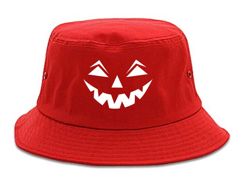 Jack-o-lantern Pumpkin Face Halloween Bucket Hat
