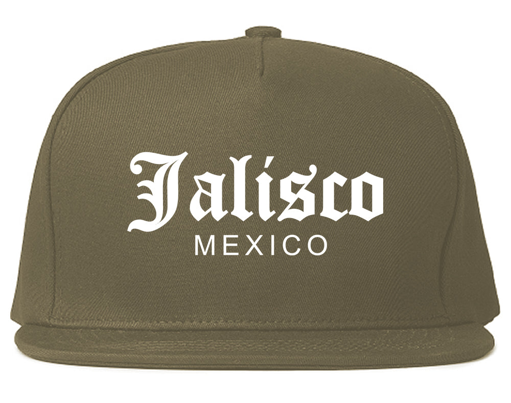 Jalisco Mexico Mens Snapback Hat Grey