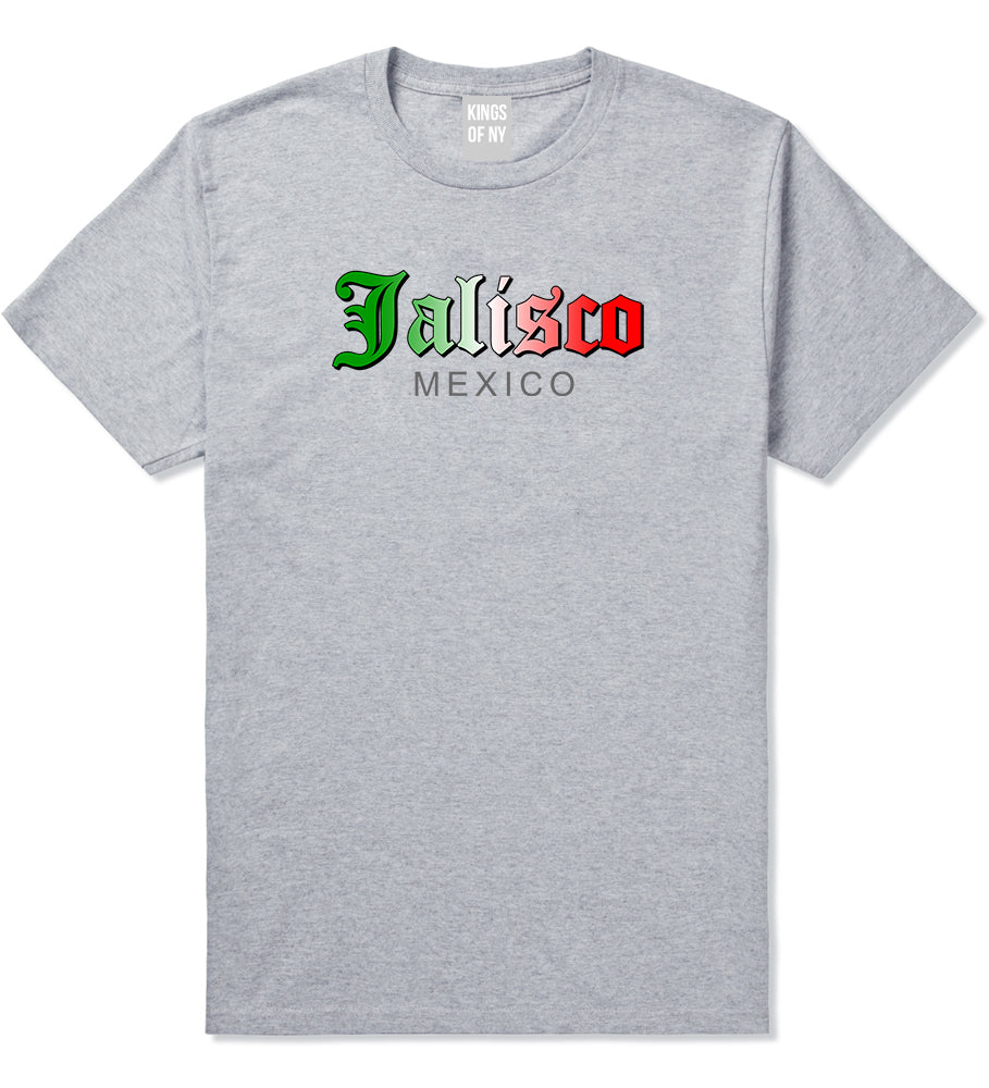 Jalisco Mexico Mens T Shirt Grey