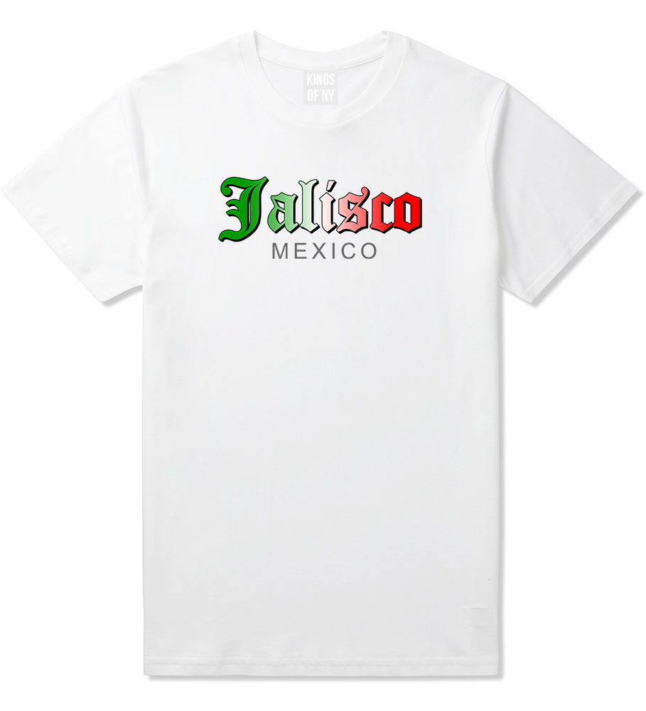 Jalisco Mexico Mens T Shirt White