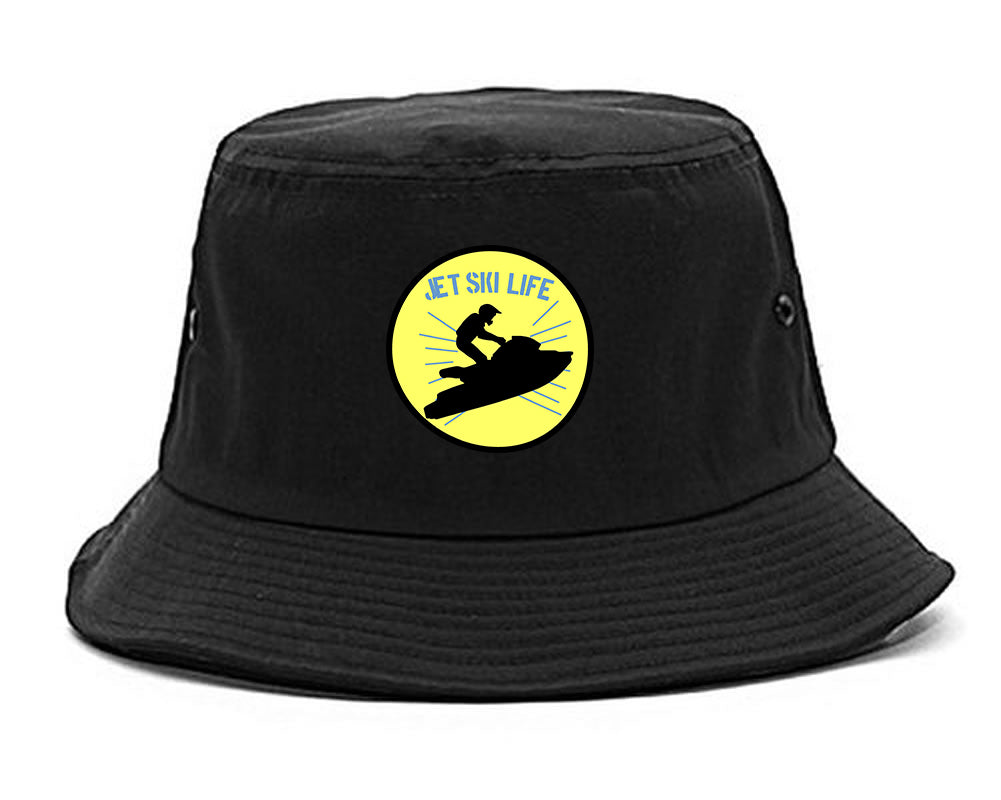 Jetski Jet Ski Life Mens Snapback Hat Black