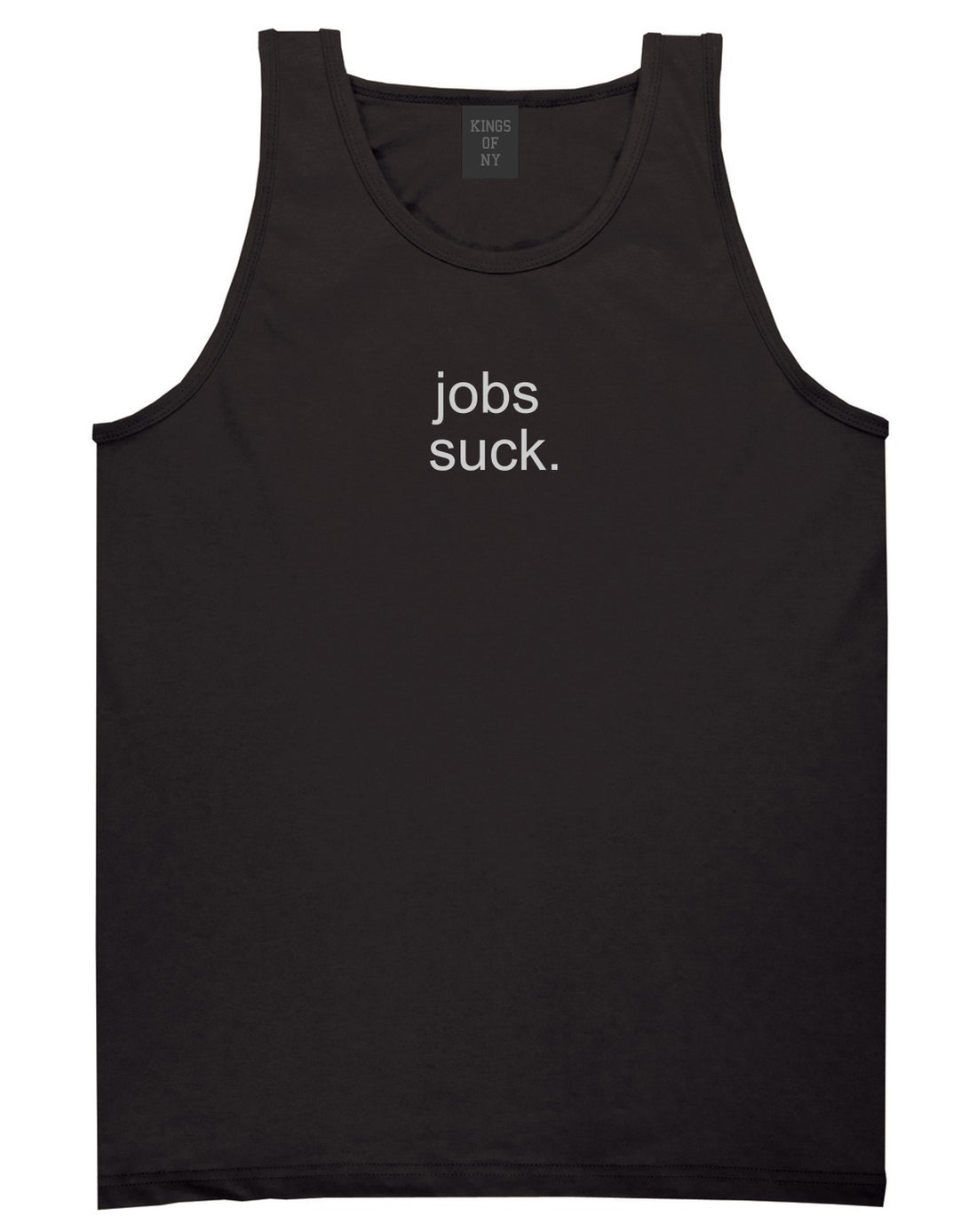 Jobs Suck T-Shirt in Black