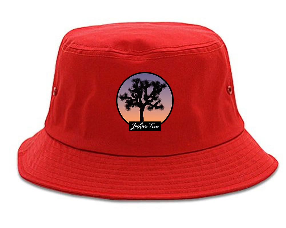 Joshua Tree Mens Snapback Hat Red