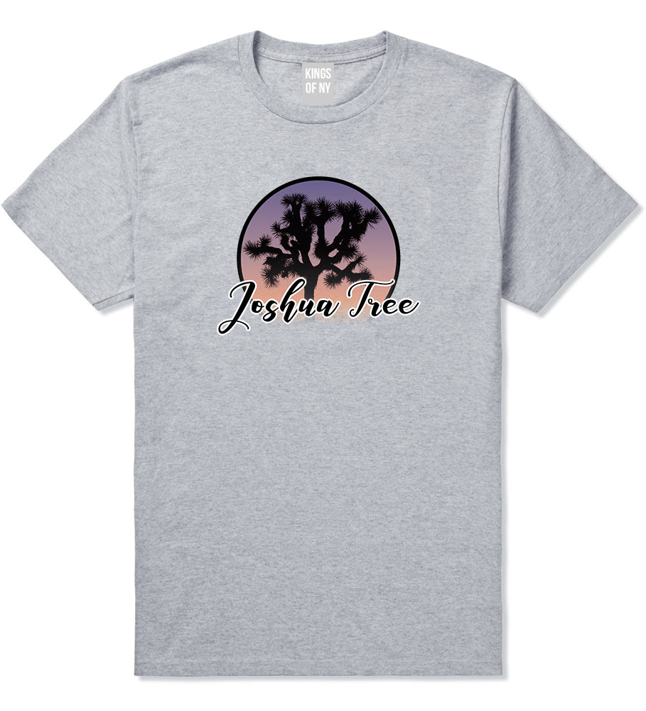 Joshua Tree Mens T Shirt Grey