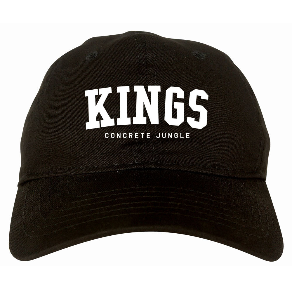 KINGS Conrete Jungle Mens Dad Hat Baseball Cap Black