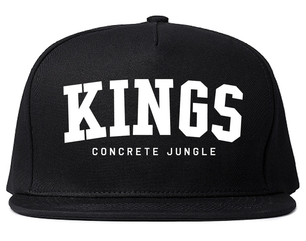 KINGS Conrete Jungle Mens Snapback Hat Black